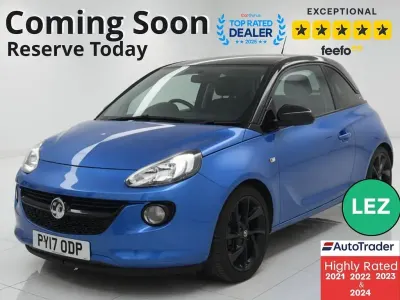 Second-hand Vauxhall Adam S 70 CP (51 kW) 2017 Albastru Hatchback