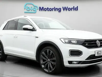 Used VW T-Roc R-line 150 HP (110 kW) 2021 White SUV