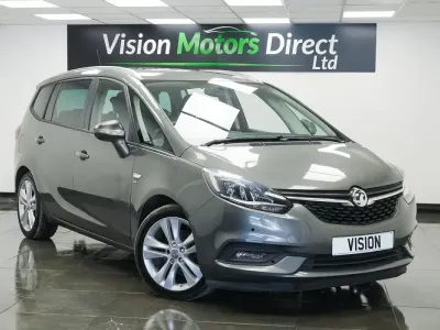 Used Vauxhall Zafira Tourer SRi 140 HP (102 kW) 2018 Grey MPV