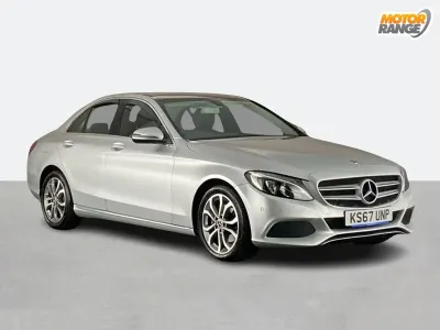 Used Mercedes C220 Premium 2017 Silver Sedan
