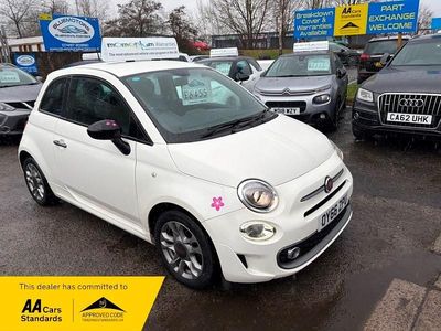 Used Fiat 500 S 2016 White Hatchback