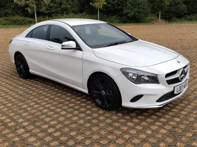Used Mercedes CLA200 2017 White Coupe