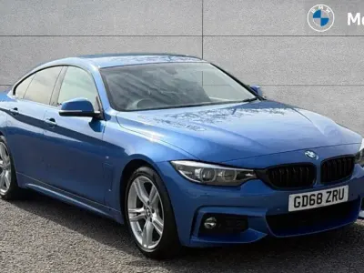Begagnad BMW 420 Gran Coupé M Sport 181 HK (133 kW) 2018 Blå Sportkupé