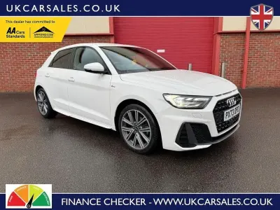 Used Audi A1 Sportback S-Line 110 HP (80 kW) 2023 White Hatchback