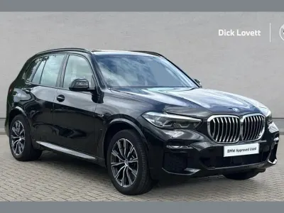 Used BMW X5 M Sport 394 HP (289 kW) 2021 Black SUV