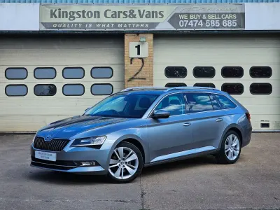Used Skoda Superb SE L Executive 150 HP (110 kW) 2017 Grey Estate