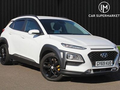 White Used 2019 Hyundai Kona Premium SUV | £13,385 (Fair price)