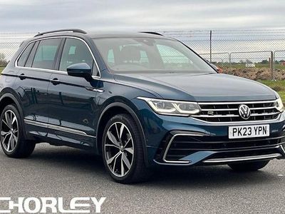 Used VW Tiguan R-line 150 HP (110 kW) 2023 Blue SUV