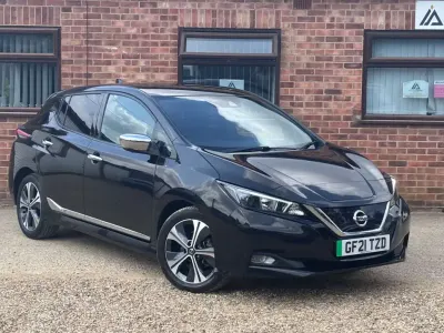Used Nissan Leaf 110 kW (150 HP) 2021 Black Hatchback
