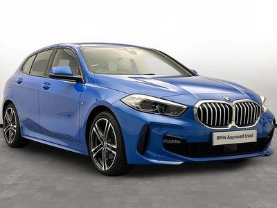 Used BMW 118 M Sport 134 HP (98 kW) 2022 Blue Hatchback