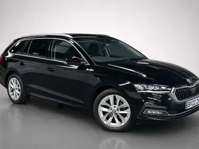 Used Skoda Octavia SE L 204 HP (150 kW) 2022 Black Estate