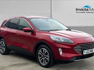 Used Ford Kuga Titanium 150 HP (110 kW) 2022 Red SUV