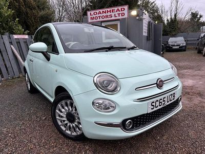 Used Fiat 500 Lounge 69 HP (50 kW) 2016 Green Hatchback