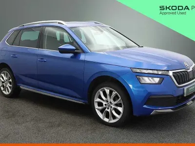 Used Skoda Kamiq SE L 147 HP (108 kW) 2020 Blue SUV