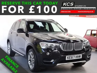 Used BMW X3 xLine 190 HP (139 kW) 2017 Black SUV