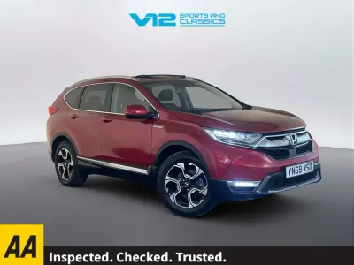 Second-hand Honda CR-V Hybrid 184 CP (135 kW) 2019 Roșu SUV