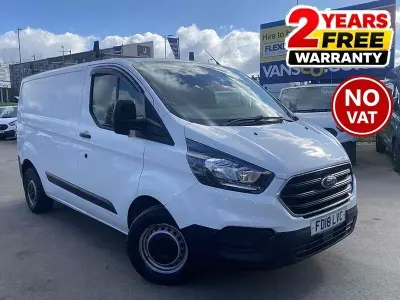 Used Ford Transit Custom 105 HP (77 kW) 2018 White Van