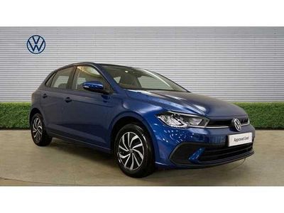 Used VW Polo Life 95 HP (69 kW) 2022 Blue Hatchback
