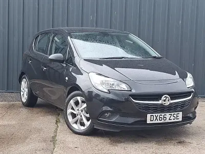 Used Vauxhall Corsa 90 HP (66 kW) 2016 Black Hatchback