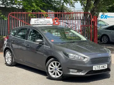 Used Ford Focus Titanium 125 HP (91 kW) 2015 Grey Hatchback