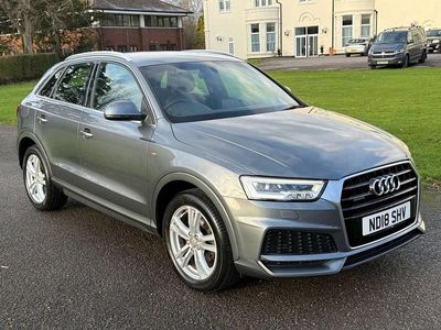 Używany Audi Q3 S-Line 150 KM (110 kW) 2018 Szary SUV