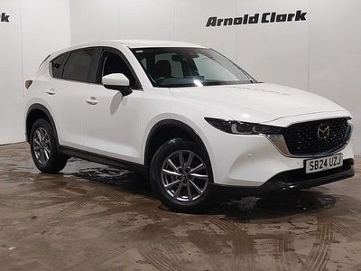 White Used 2024 Mazda CX-5 Center-Line SUV | £18,298 (Fair price)
