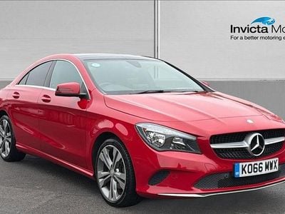 Used Mercedes CLA220 177 HP (130 kW) 2017 Jupiter red gloss Sedan