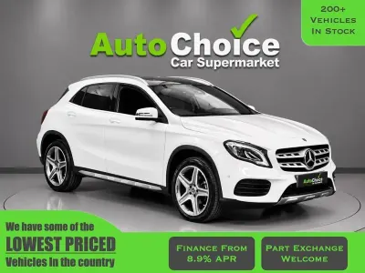 Used Mercedes GLA200 AMG line 156 HP (114 kW) 2018 White SUV