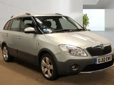 Begagnad Skoda Fabia 86 HK (63 kW) 2012 Grön Kombi