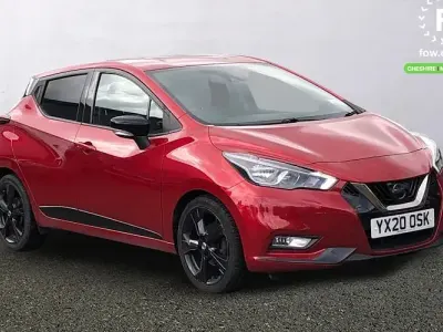 Używany Nissan Micra N-TEC 101 KM (74 kW) 2020 Czerwony Hatchback