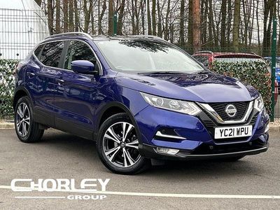 Used Nissan Qashqai N-Connecta 160 HP (117 kW) 2021 Blue SUV