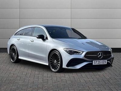 Used Mercedes CLA220 Shooting Brake AMG Line Premium Plus 187 HP (137 kW) 2025 Silver Estate