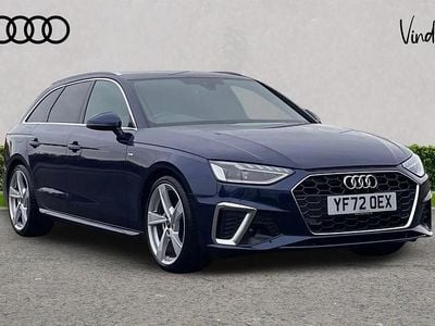 Blue Used 2023 Audi A4 S-Line Estate | £21,745 (Good price)