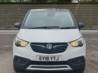 Used Vauxhall Crossland X S 130 HP (95 kW) 2018 White SUV