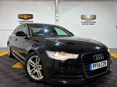 Black Used 2014 Audi A6 S-Line Sedan | £9,450 (Fair price)