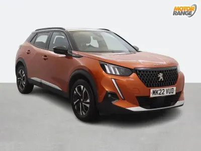 Used Peugeot 2008 GTi 130 HP (95 kW) 2022 Orange SUV
