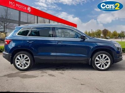 Blue Used 2019 Skoda Karoq SE L SUV | £15,290 (Good price)