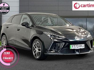 Black Used 2023 MG MG4 EV Trophy Hatchback | £15,555 (Fair price)