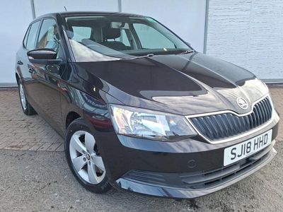 Used Skoda Fabia SE 110 HP (80 kW) 2018 Black Hatchback