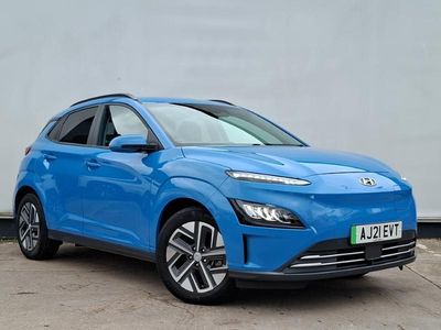 Used Hyundai Kona Premium 150 kW (204 HP) 2021 Blue SUV