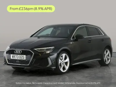 Used Audi A3 Sportback S-Line 204 HP (150 kW) 2023 Black Hatchback