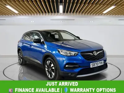 Used Vauxhall Grandland X S 130 HP (95 kW) 2020 Blue SUV
