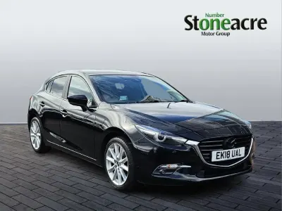 Used Mazda 3 Inclusive 117 HP (86 kW) 2018 Black Hatchback