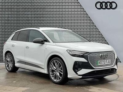 Second-hand Audi Q4 e-tron Comfort 219 kW (299 CP) 2023 Alb SUV