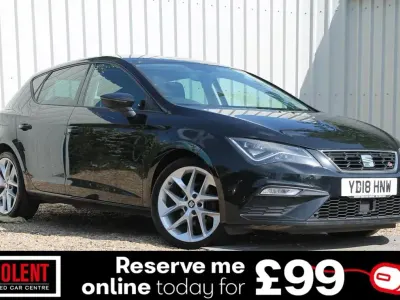 Second-hand Seat Leon FR 125 CP (91 kW) 2018 Negru Hatchback