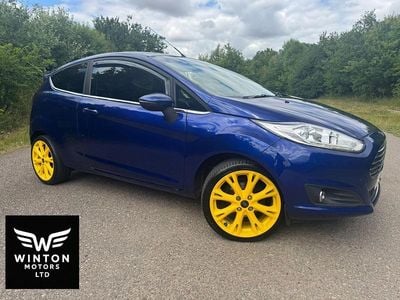 Blue Used 2017 Ford Fiesta Titanium X Hatchback | £6,195 (Good price)