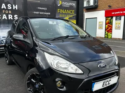 Used Ford Ka Metall 69 HP (50 kW) 2012 Black Hatchback