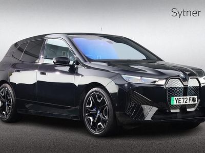 Black Used 2022 BMW iX M Sport SUV | £36,500 (Fair price)
