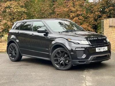 Used Land Rover Range Rover evoque HSE Dynamic 2017 Black Estate