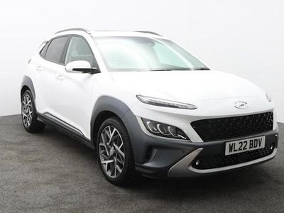 White Used 2022 Hyundai Kona Ultimate SUV | £15,488 (Fair price)